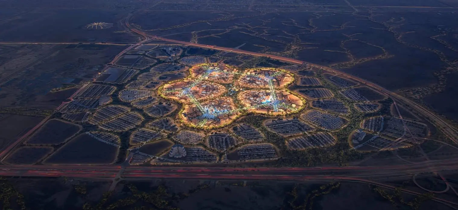 2030年沙特利雅得世博会场馆场景图